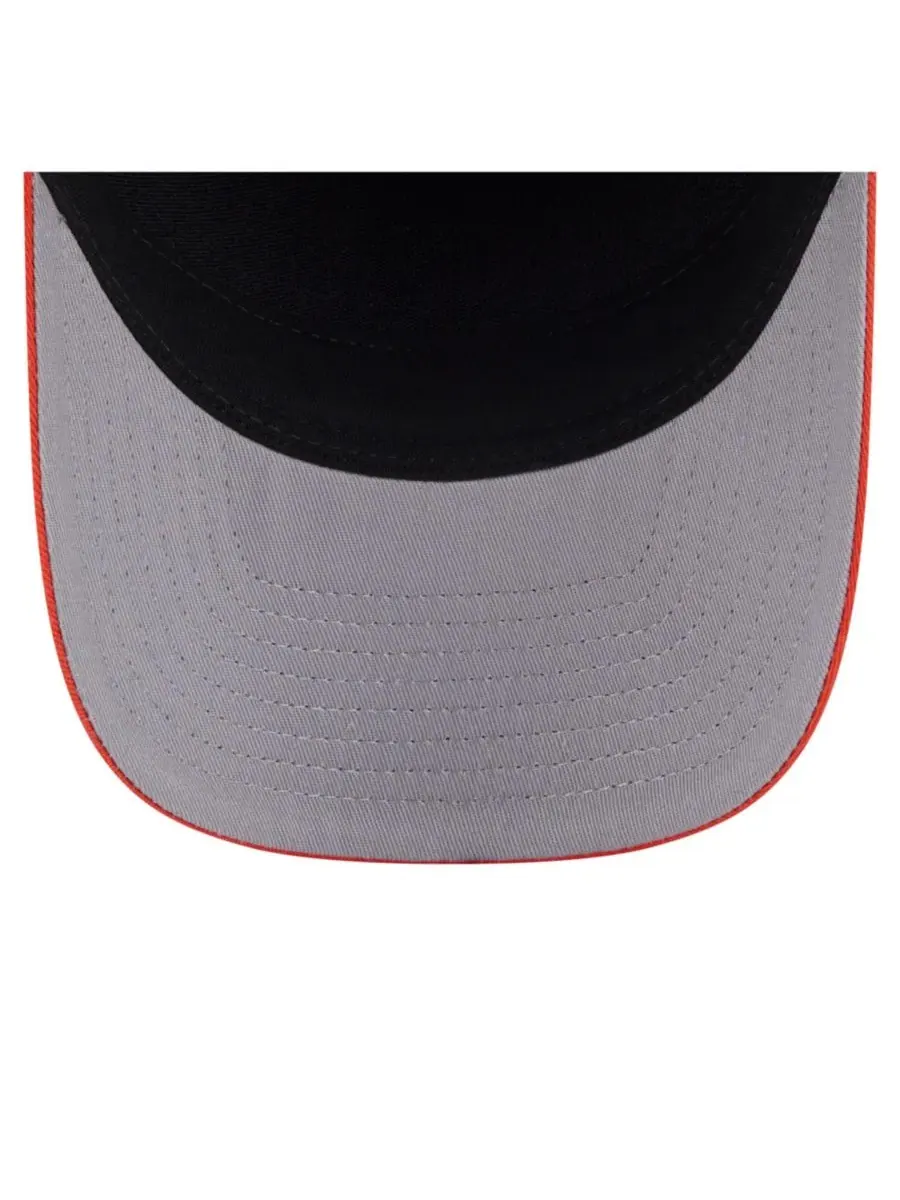 Кепка с вышивкой New York Mets Arch 9FORTY A-Frame M-Crown Adjustable Hat New Era — изображение 2 из 5, оранжевый
