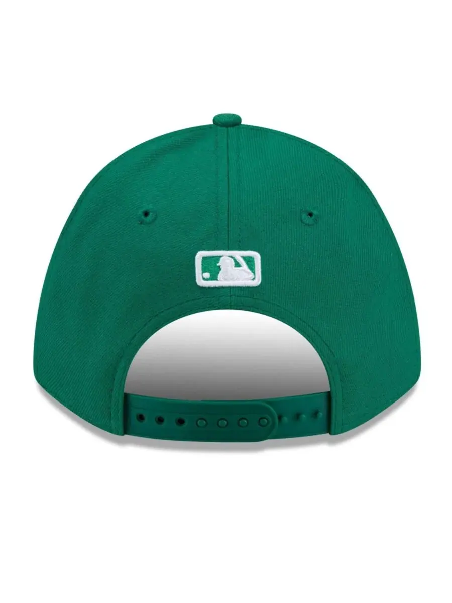Кепка с вышивкой Baseball Hall of Fame New Era — изображение 4 из 5, зеленый