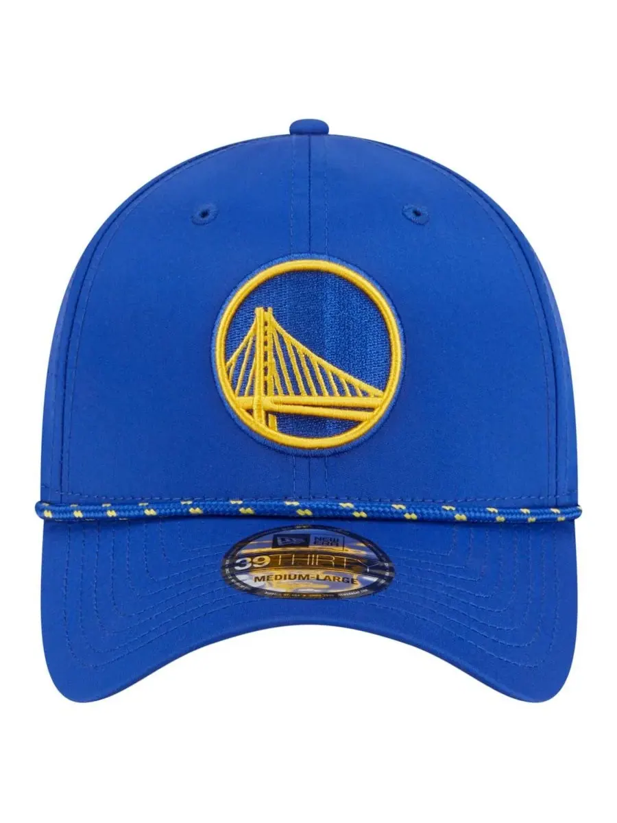 New Era Мужская бейсболка Royal Golden State Warriors Featherweight Poly Rope Flex 39Thirty — изображение 4 из 5, королевский