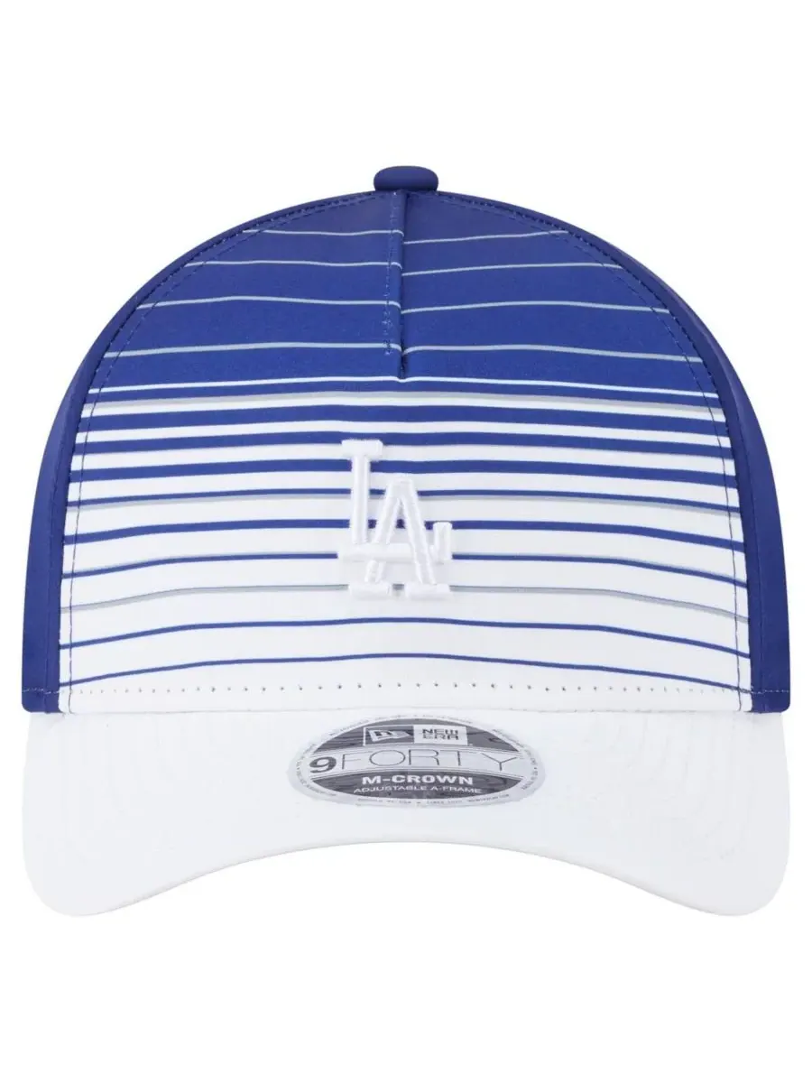 Мужская бейсболка Royal Los Angeles Dodgers Gradient 9FORTY с регулируемой высотой короны M-Crown — изображение 2 из 4