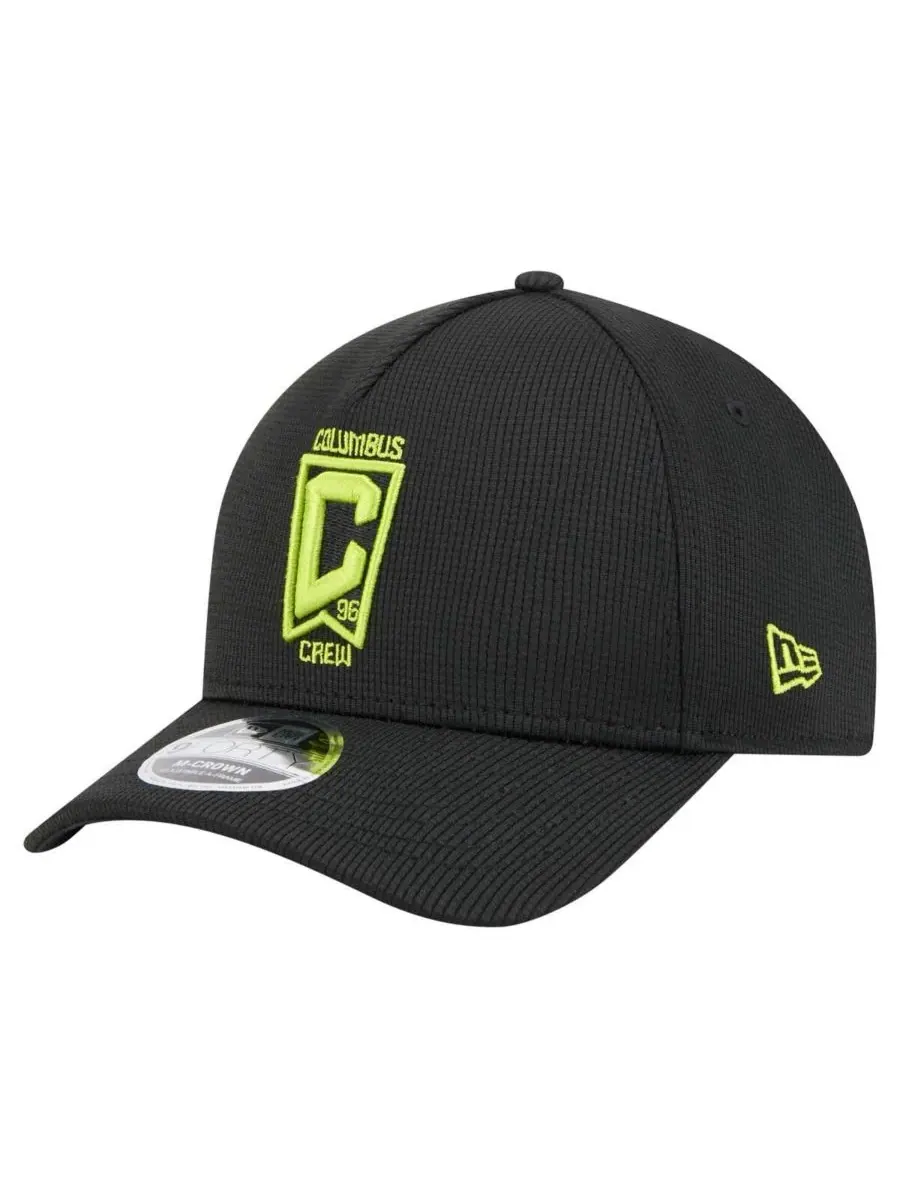 New Era Мужская черная кепка Columbus Crew 2025 Jersey Hook 9FORTY с регулируемой высотой тульи M — изображение 4 из 5