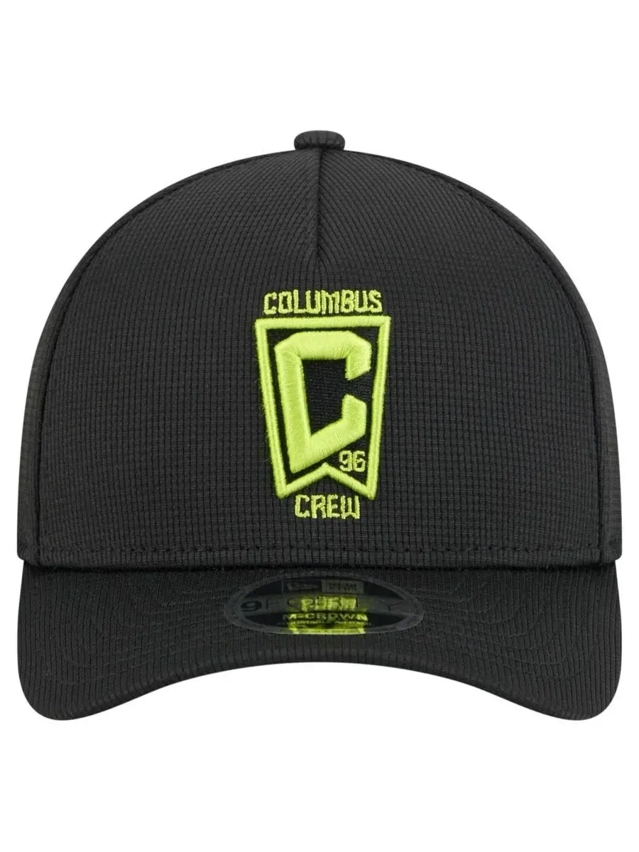 New Era Мужская черная кепка Columbus Crew 2025 Jersey Hook 9FORTY с регулируемой высотой тульи M — изображение 5 из 5