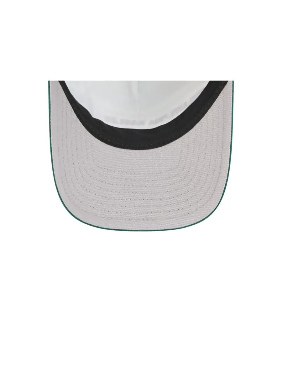 New Era Мужская зеленая кепка Philadelphia Eagles Linear A-Frame 9FORTY с регулируемой высотой — изображение 3 из 5, зеленый