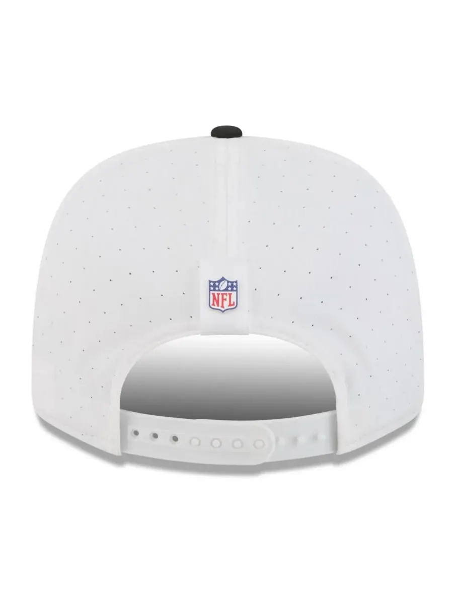 New Era Мужская бело-черная регулируемая кепка New Orleans Saints 2025 NFL Training Camp 9SEVENTY — изображение 4 из 4