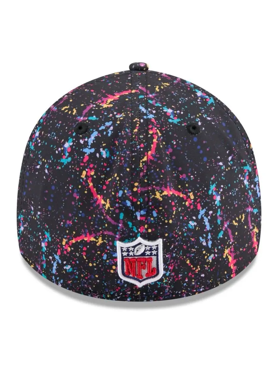 New Era Мужская черная кепка Dallas Cowboys 2025 NFL Crucial Catch 39THIRTY Flex Hat — изображение 4 из 5, черный