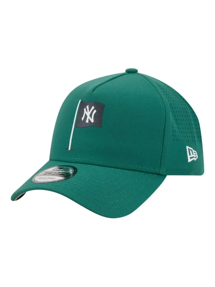 Бейсболка New York Yankees Pin Seeker 9FORTY A-Frame New Era — изображение 4 из 5, зеленый