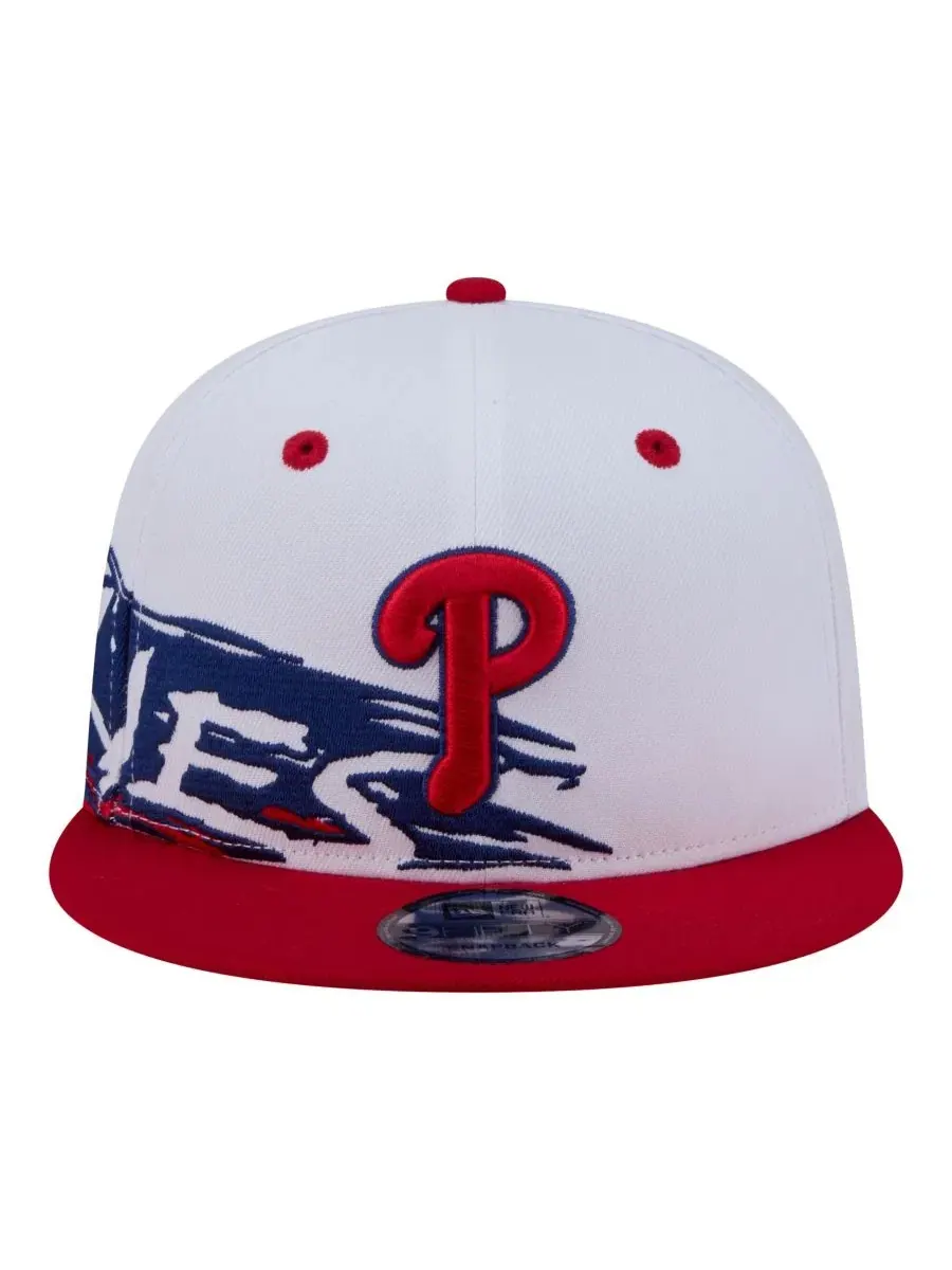 Кепка-снапбек с вышивкой Philadelphia Phillies New Era — изображение 2 из 5, белый красный