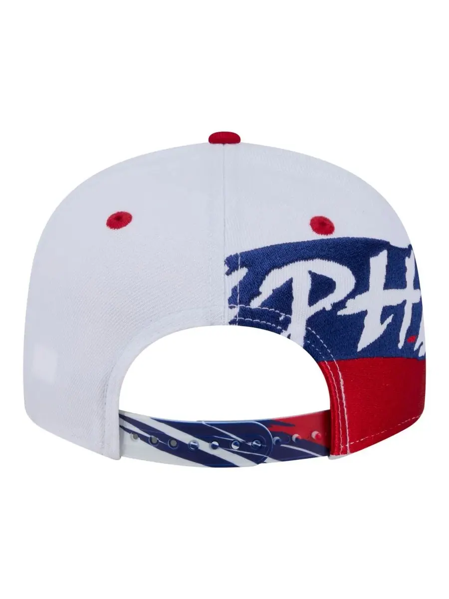 Кепка-снапбек с вышивкой Philadelphia Phillies New Era — изображение 4 из 5, белый красный