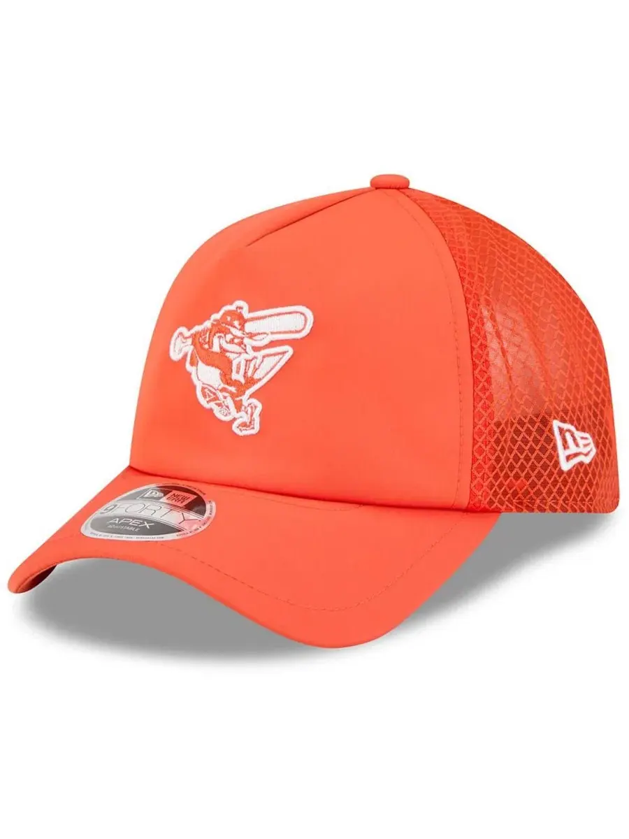 Бейсболка с вышитым логотипом Baltimore Orioles New Era