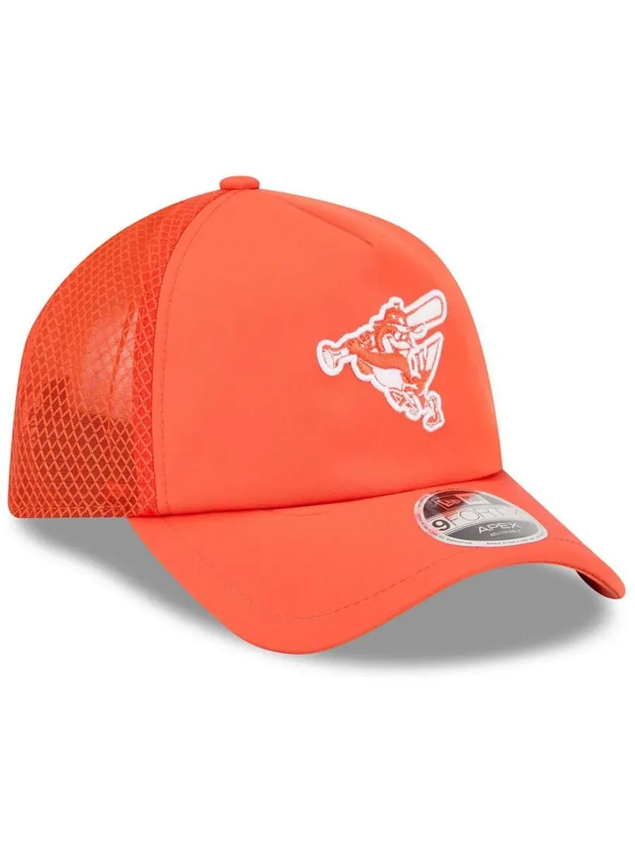 Бейсболка с вышитым логотипом Baltimore Orioles New Era — изображение 3 из 4, оранжевый