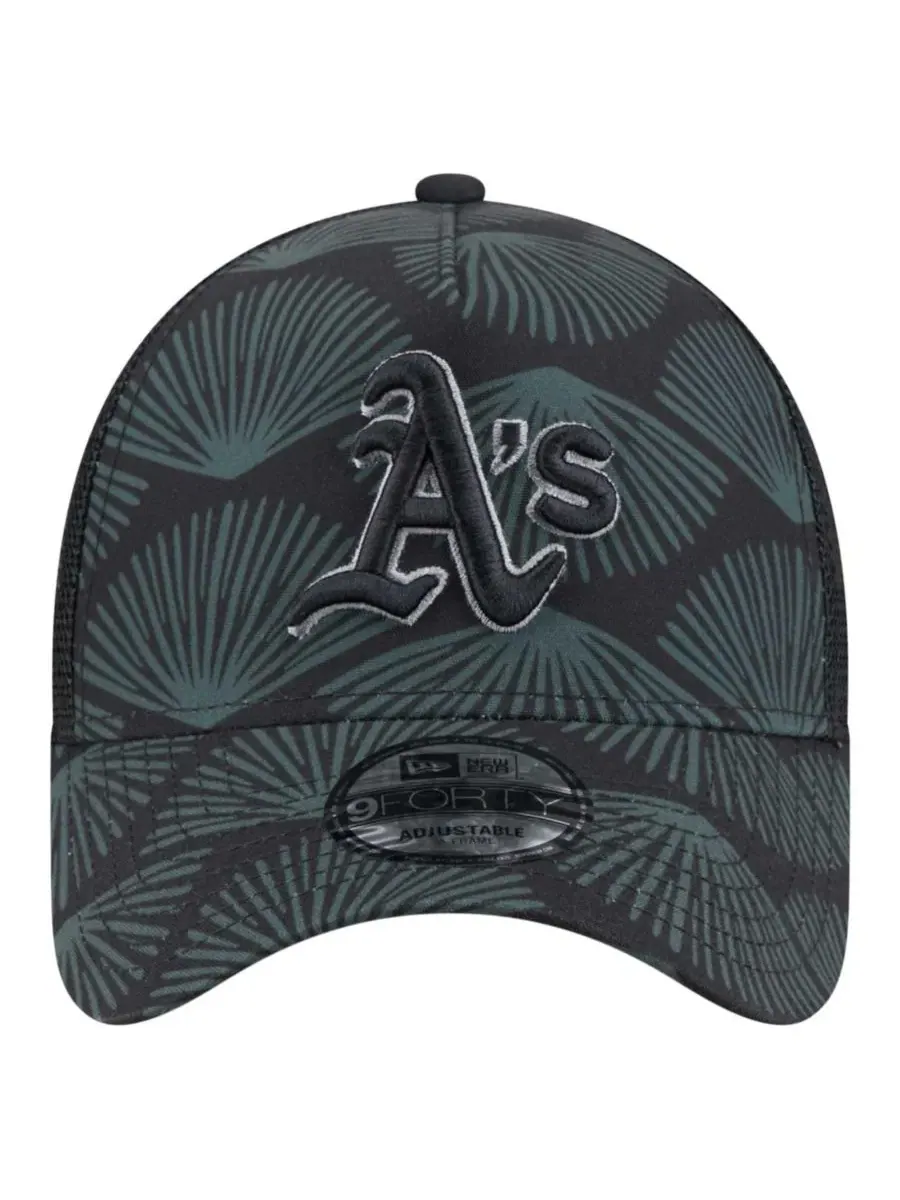 Бейсболка Athletics 9FORTY A-Frame Trucker New Era — изображение 2 из 5, черный