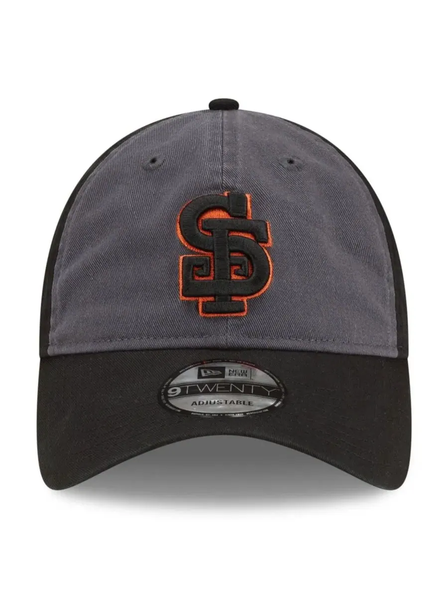 Бейсболка с вышивкой San Francisco Giants New Era — изображение 3 из 5, серый черный