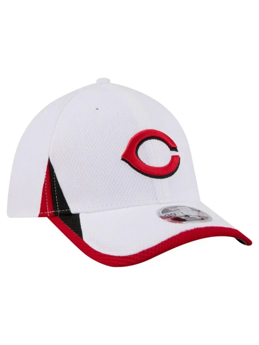 Кепка с вышивкой Cincinnati Reds New Era — изображение 2 из 5, белый