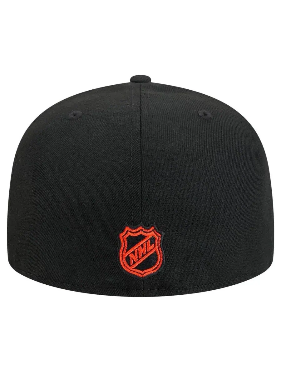 New Era Мужская черная бейсболка Philadelphia Flyers Core 59FIFTY — изображение 4 из 5, черный