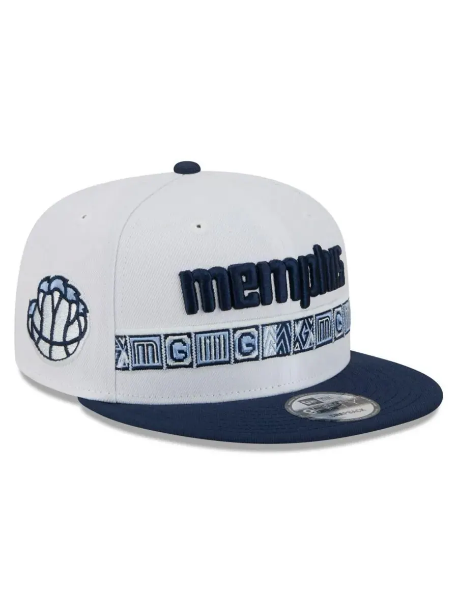 New Era Мужская светло-голубая/темно-синяя кепка-снепбек Memphis Grizzlies 2025/26 City Edition