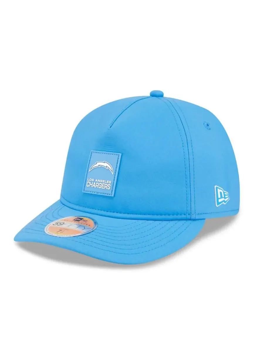 New Era Мужская бейсболка Los Angeles Chargers 2025 Sideline Retro Crown 59FIFTY светло-голубого