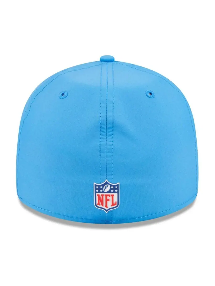 New Era Мужская бейсболка Los Angeles Chargers 2025 Sideline Retro Crown 59FIFTY светло-голубого — изображение 2 из 5, синий