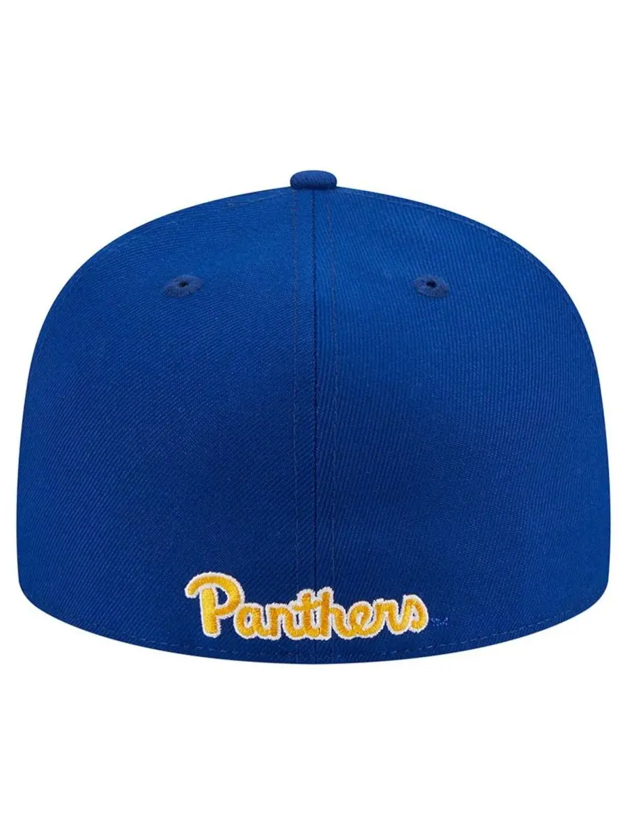 Мужская бейсболка Royal Pitt Panthers 59FIFTY New Era — изображение 3 из 4, королевский