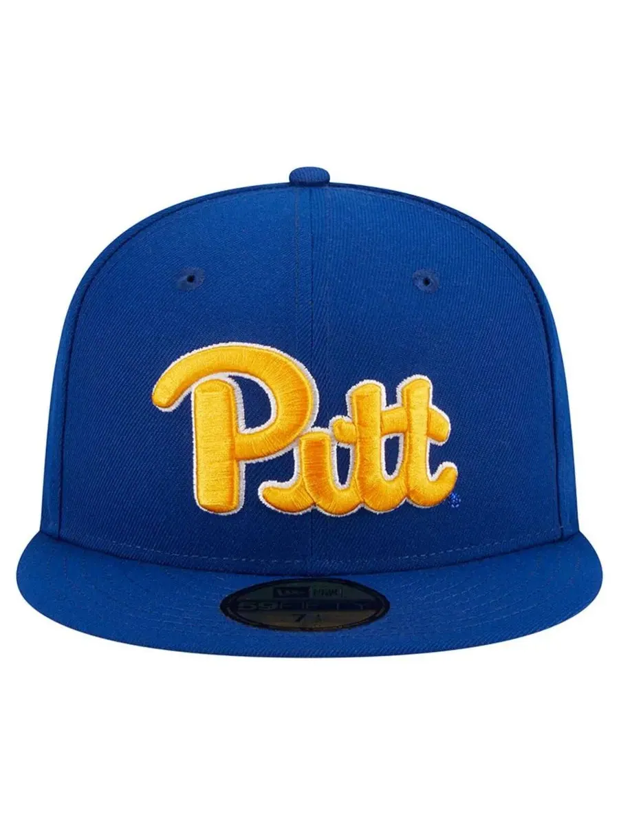 Мужская бейсболка Royal Pitt Panthers 59FIFTY New Era — изображение 4 из 4, королевский