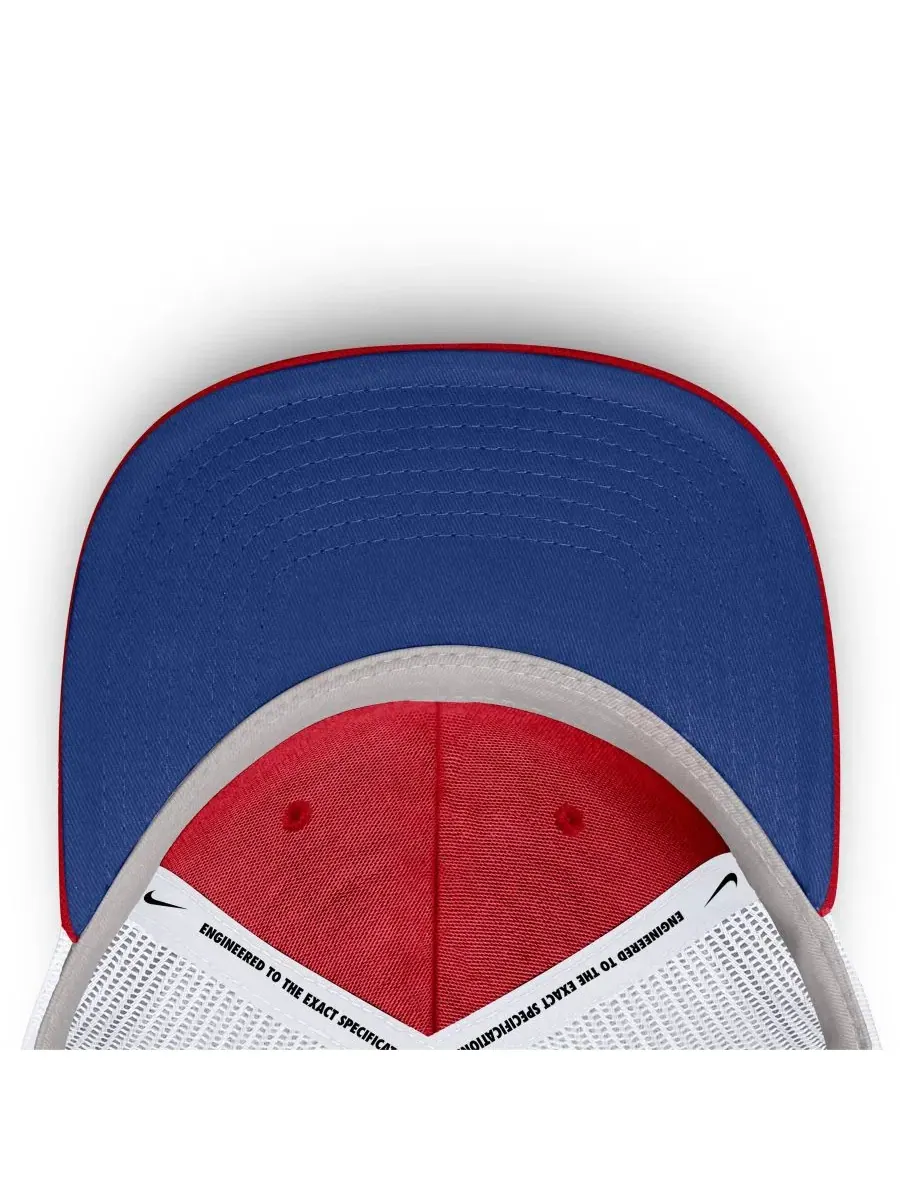 Кепка-тракер Philadelphia Phillies Primetime Club Nike — изображение 5 из 5, красный белый