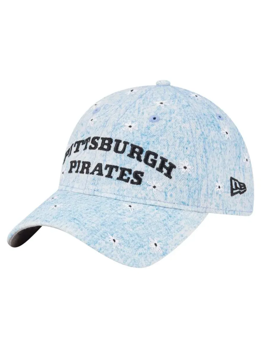 Кепка New Era Pittsburgh Pirates Daisy All Over 9TWENTY — изображение 4 из 5, светлый синий