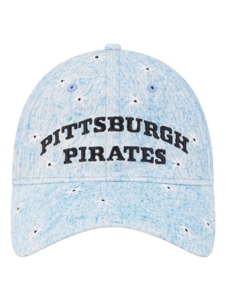 Кепка New Era Pittsburgh Pirates Daisy All Over 9TWENTY — изображение 5 из 5, светлый синий