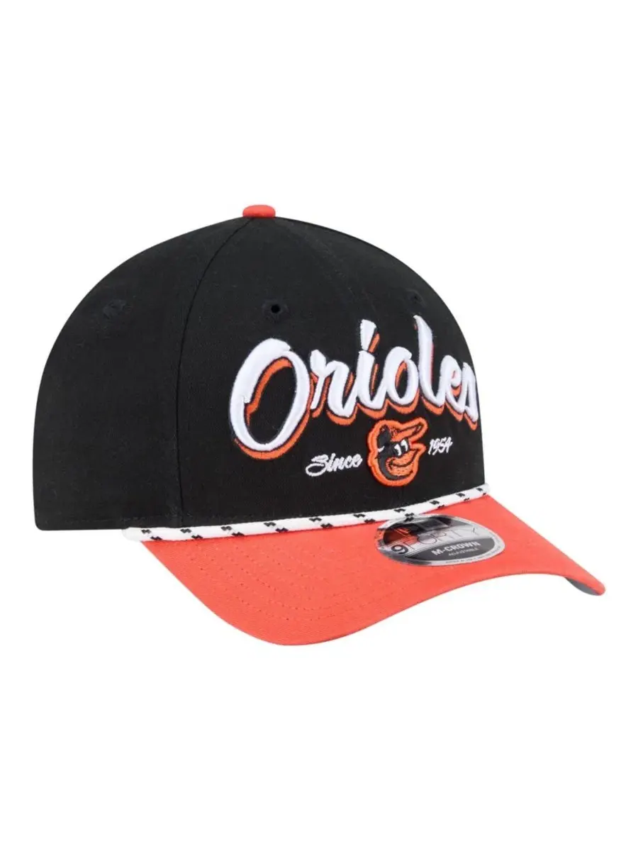 Бейсболка New Era Baltimore Orioles Team Loyal 9FORTY M-Crown — изображение 3 из 7, черный оранжевый