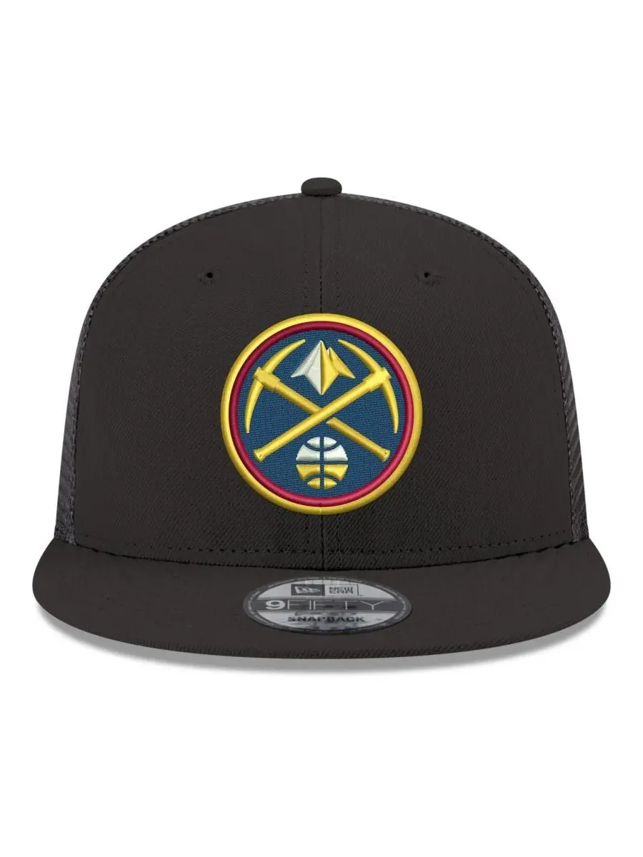 Кепка-снэпбек с вышивкой Core Logo Meshback 9FIFTY New Era — изображение 4 из 4, черный