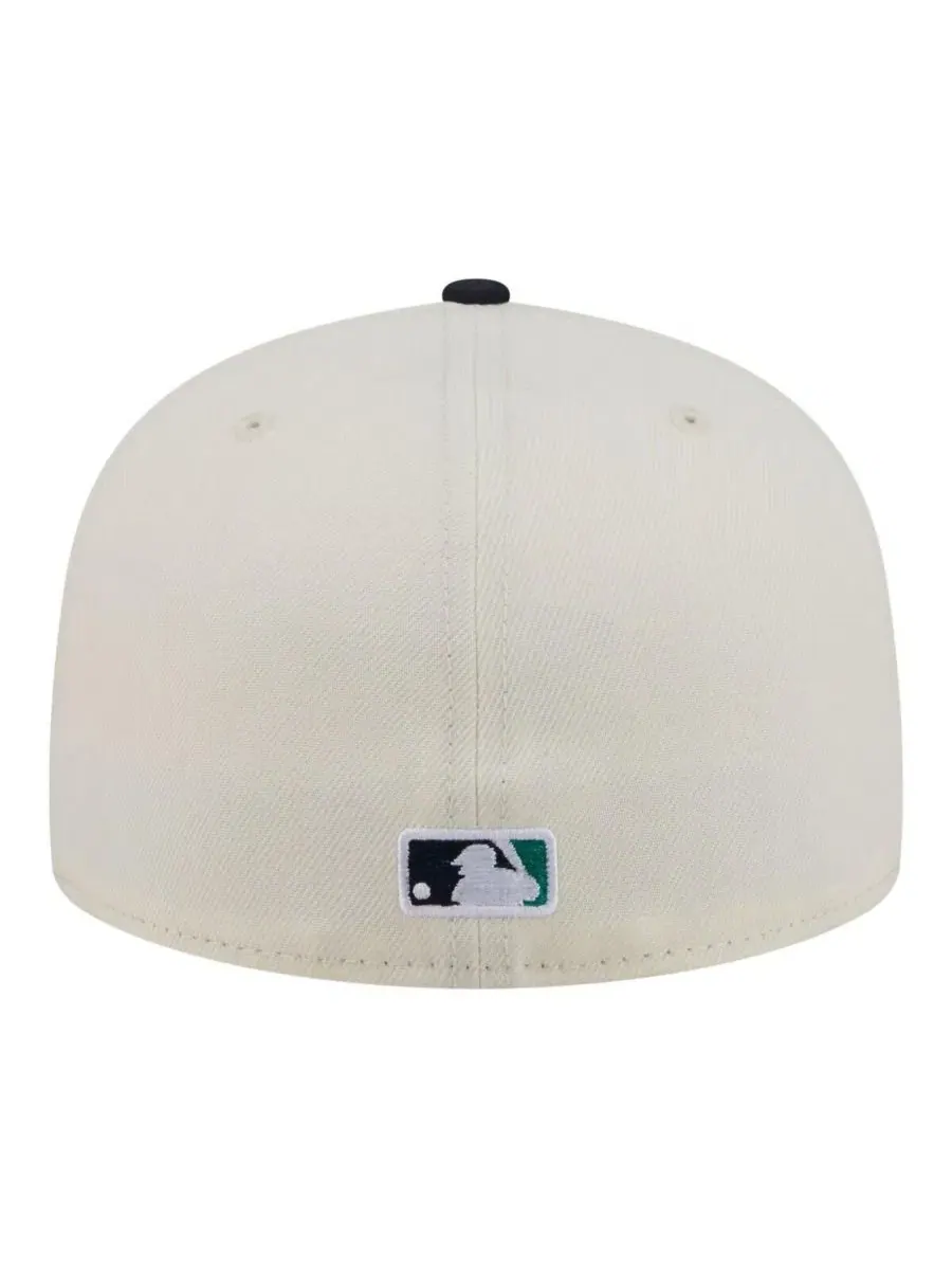 Кепка с высокой тульей Bullpen Cart 59FIFTY New Era — изображение 4 из 5, кремовый темно-синий