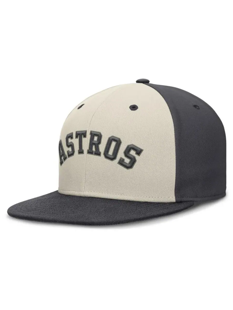 Кепка Nike Dri-FIT True Fitted Houston Astros — изображение 3 из 4, бежевый