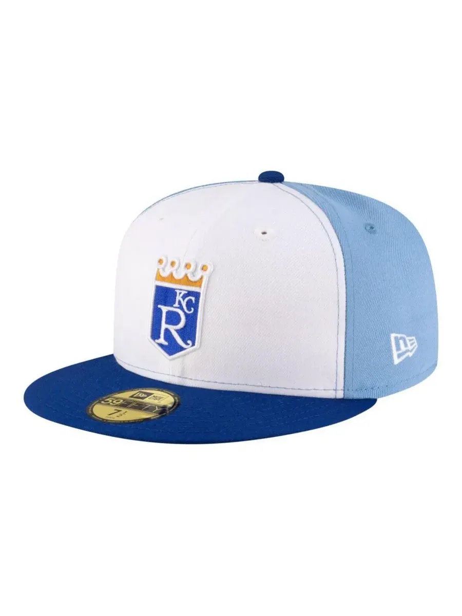 Кепка с высокой тульей и плоским козырьком Kansas City Royals Authentic Collection On-Field 59FIFTY