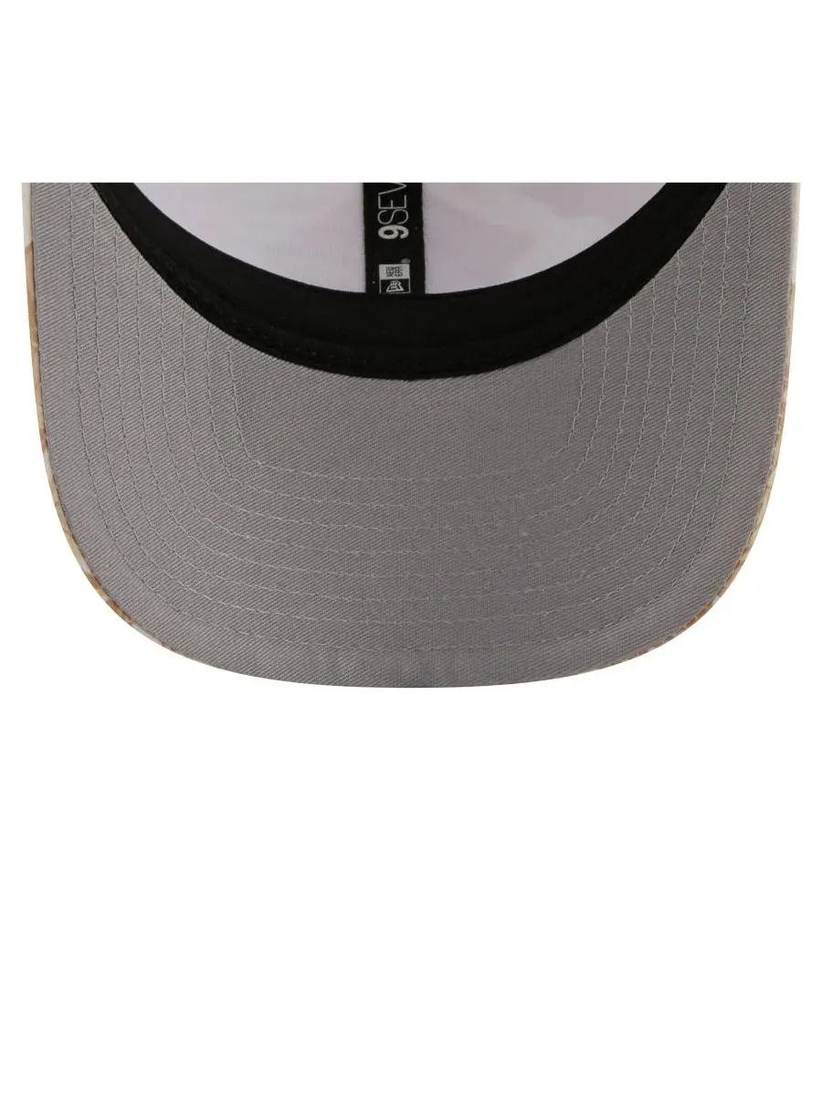Бейсболка-тракер с козырьком Detroit Tigers Tonal Palm COOLERA 9SEVENTY New Era — изображение 5 из 5, бежевый белый