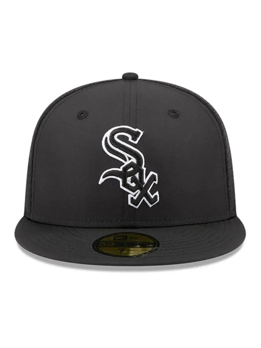 Бейсболка New Era с вышивкой Chicago White Sox — изображение 2 из 5, черный