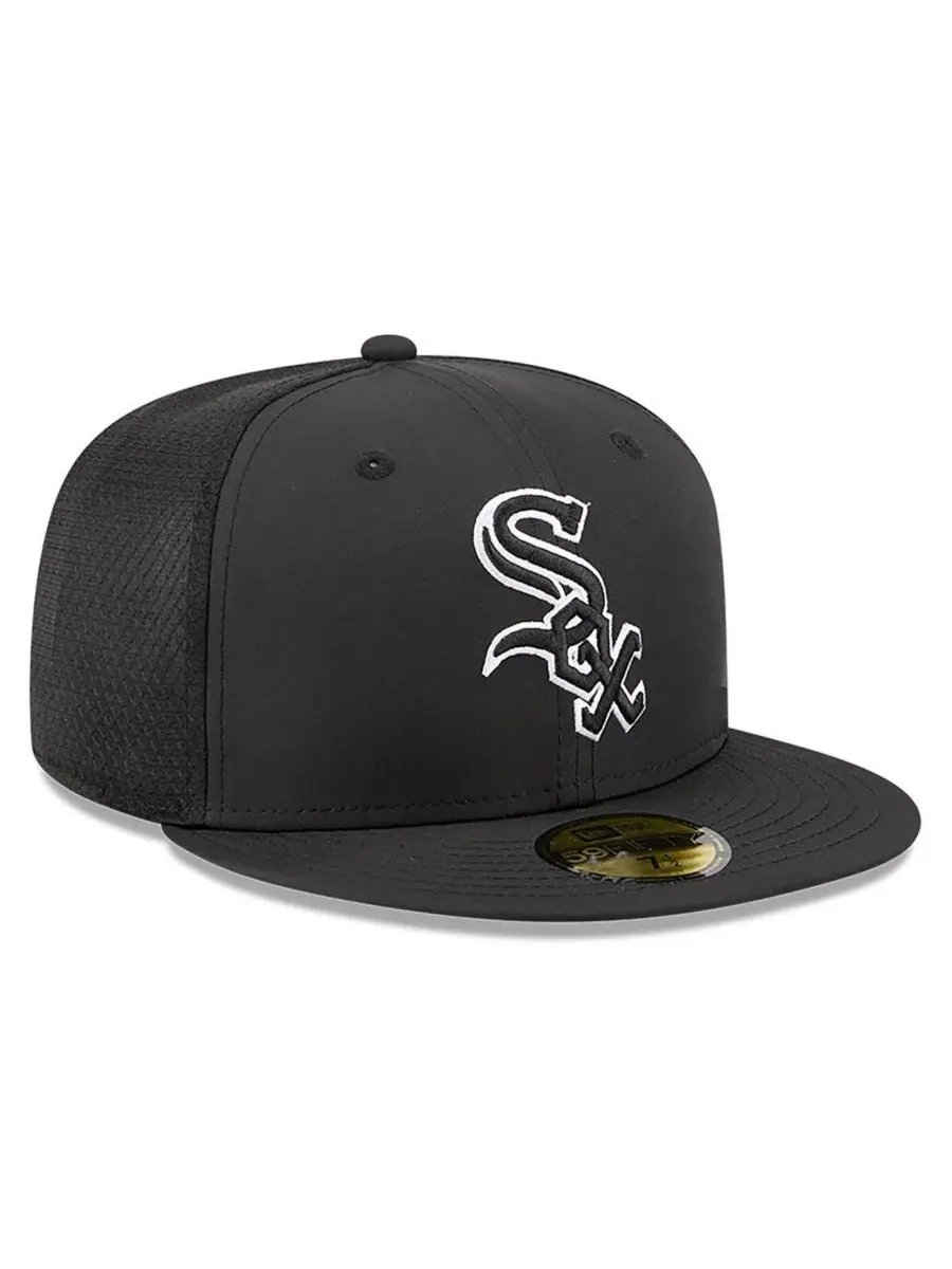 Бейсболка New Era с вышивкой Chicago White Sox — изображение 3 из 5, черный
