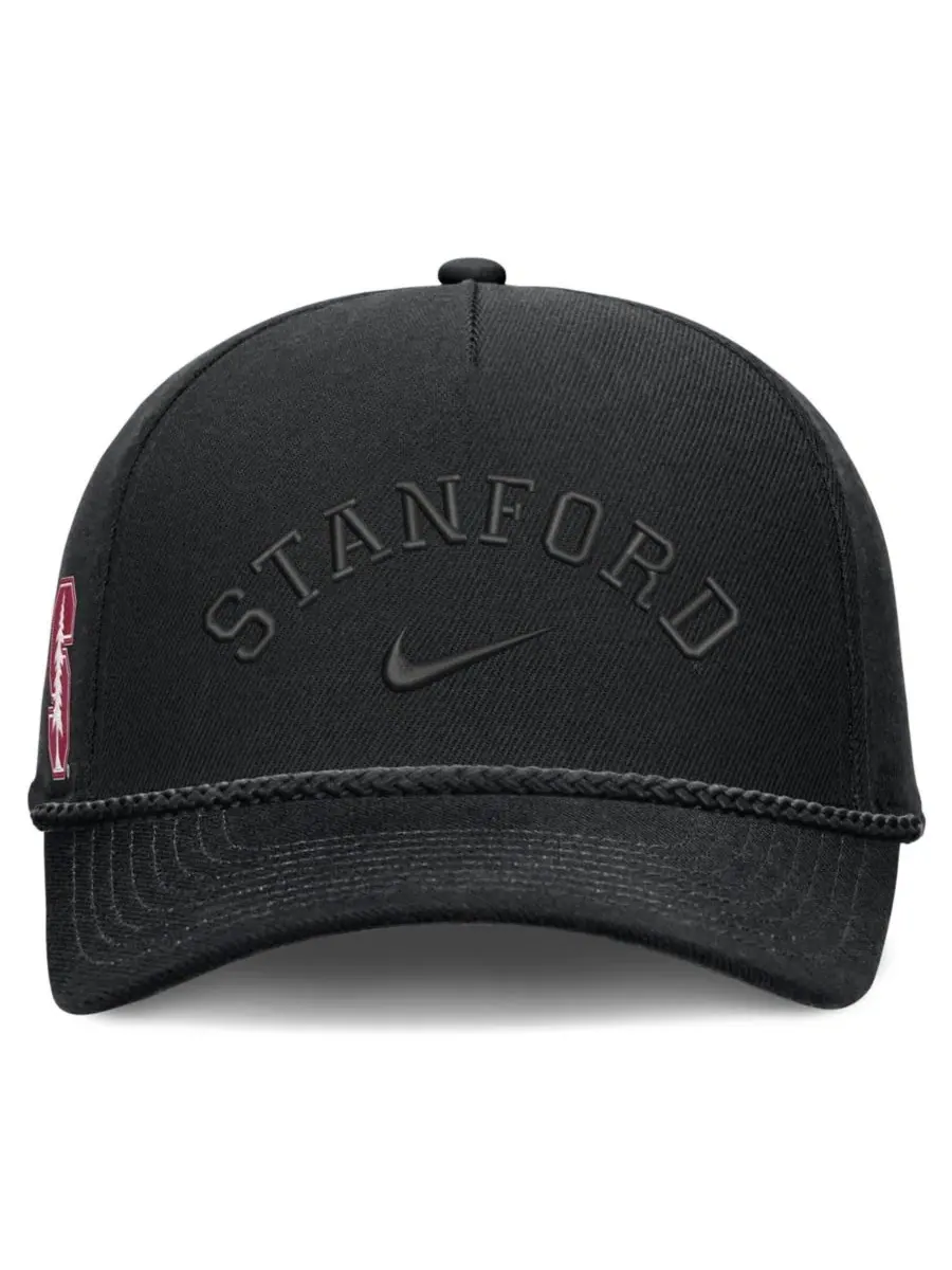 Кепка Nike Campus Prep Tonal Rope Rise — изображение 2 из 4, черный