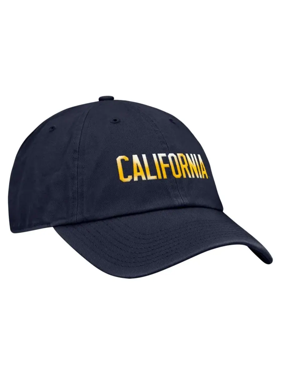 Кепка Club Adjustable с вышивкой Cal Bears Nike — изображение 2 из 3, темно-синий