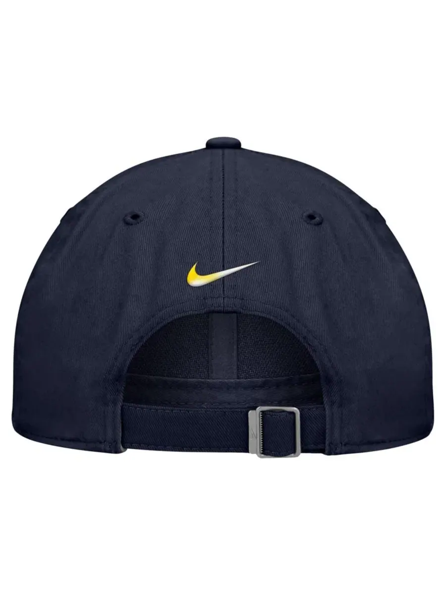 Кепка Club Adjustable с вышивкой Cal Bears Nike — изображение 3 из 3, темно-синий