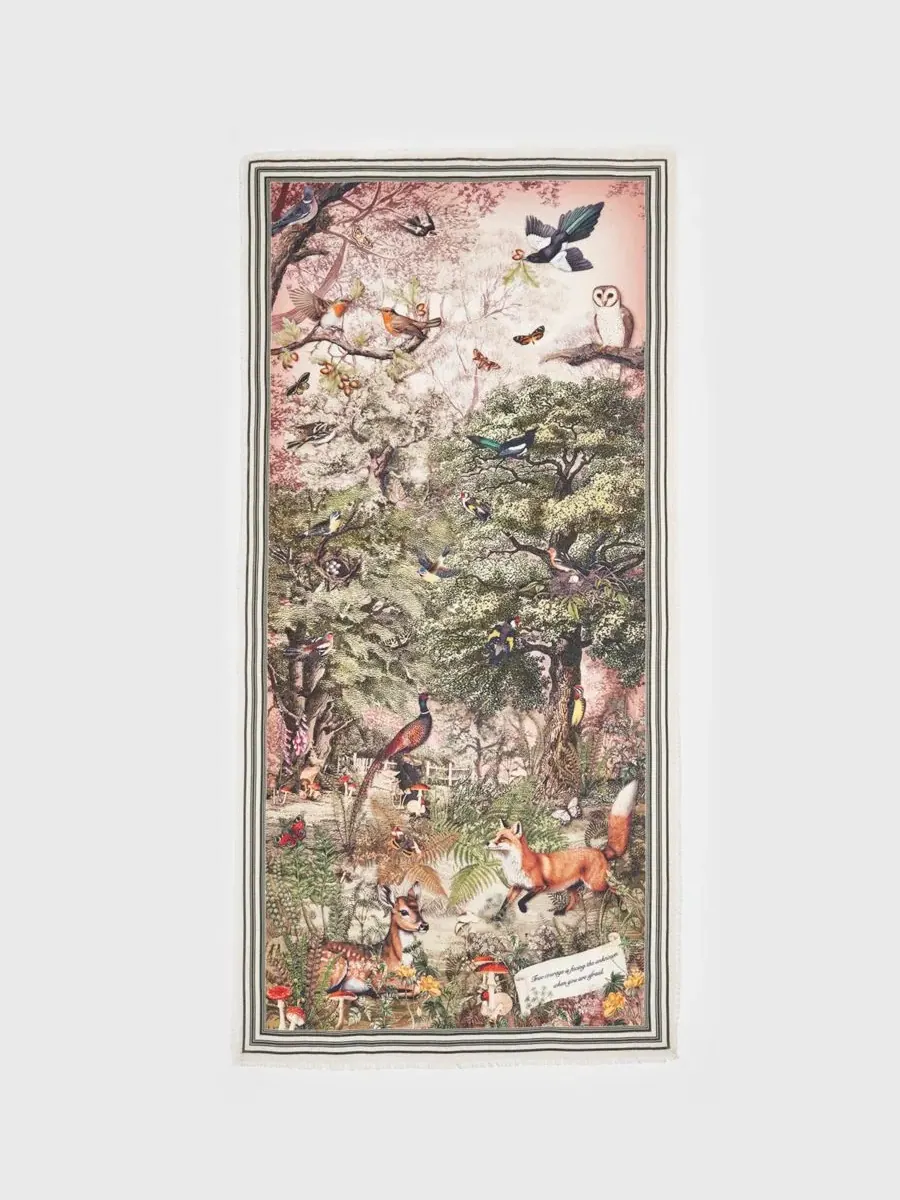 Шарф с принтом Woodland Tales Fable England