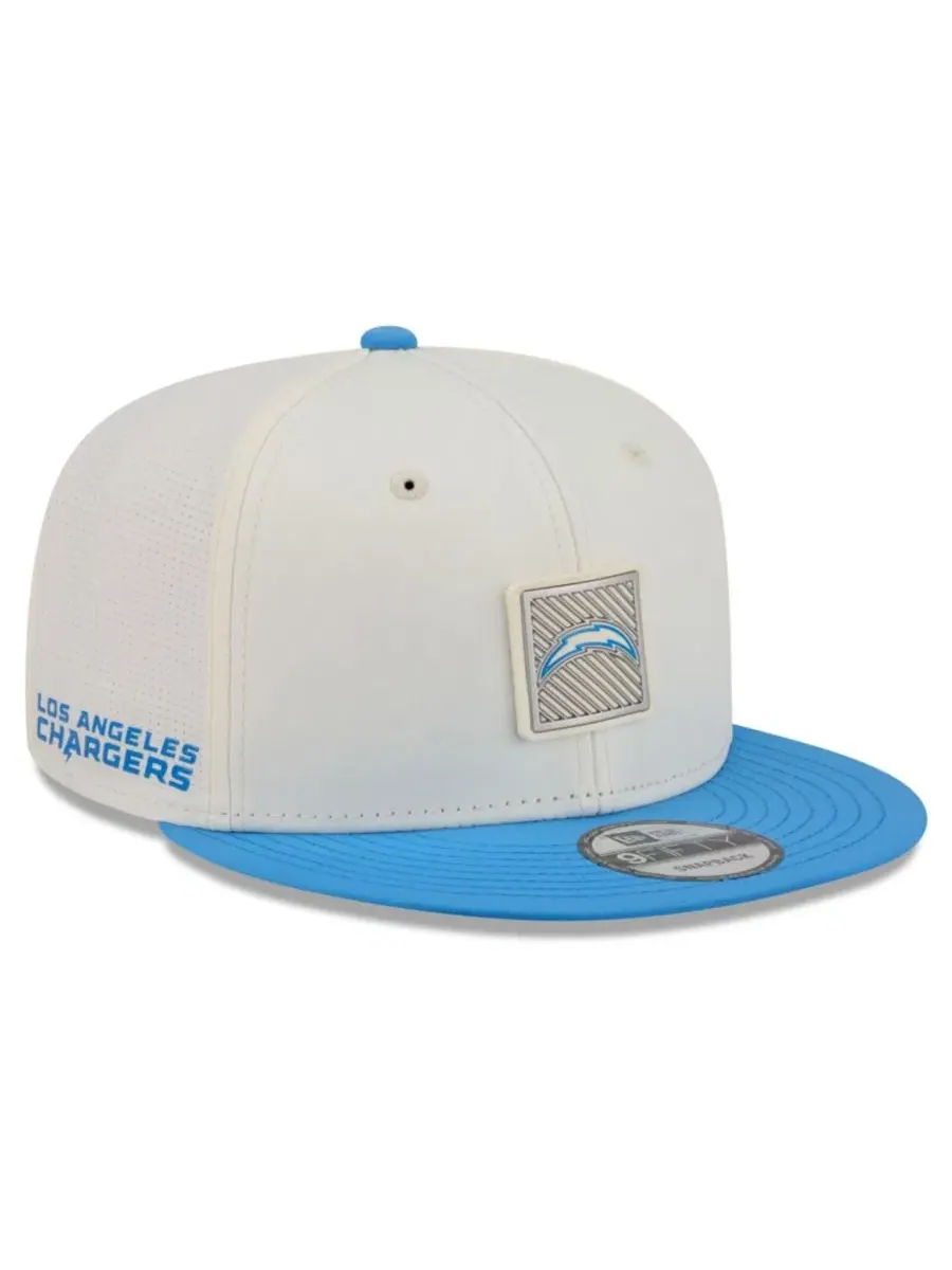 Бейсболка New Era 9FIFTY с козырьком, Los Angeles Chargers, коллекция Training Camp 2026