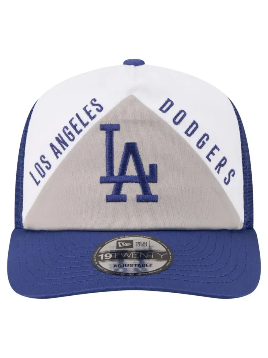 Бейсболка-тракер с вышивкой Los Angeles Dodgers Retro Cut 19TWENTY New Era — изображение 5 из 5, белый