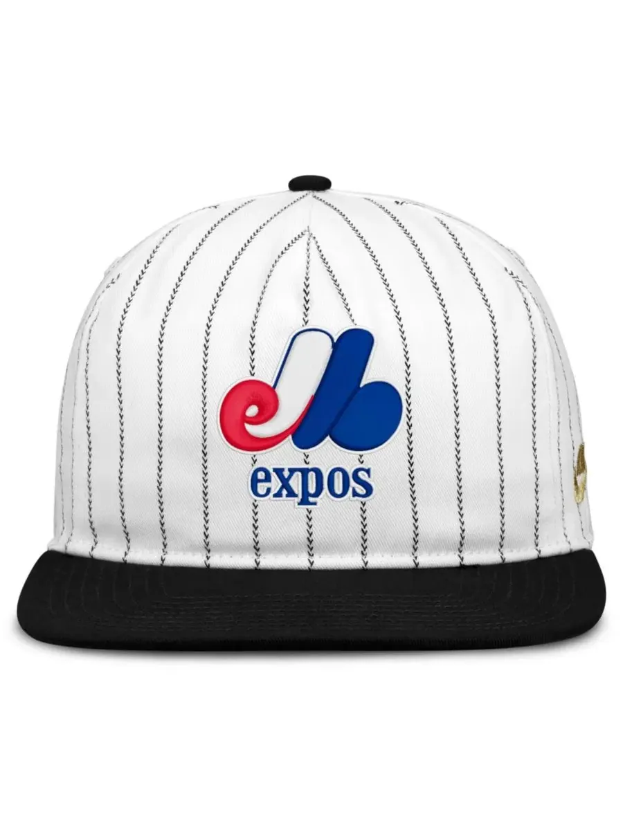 Кепка с вышивкой Montreal Expos Nike — изображение 2 из 4, белый черный
