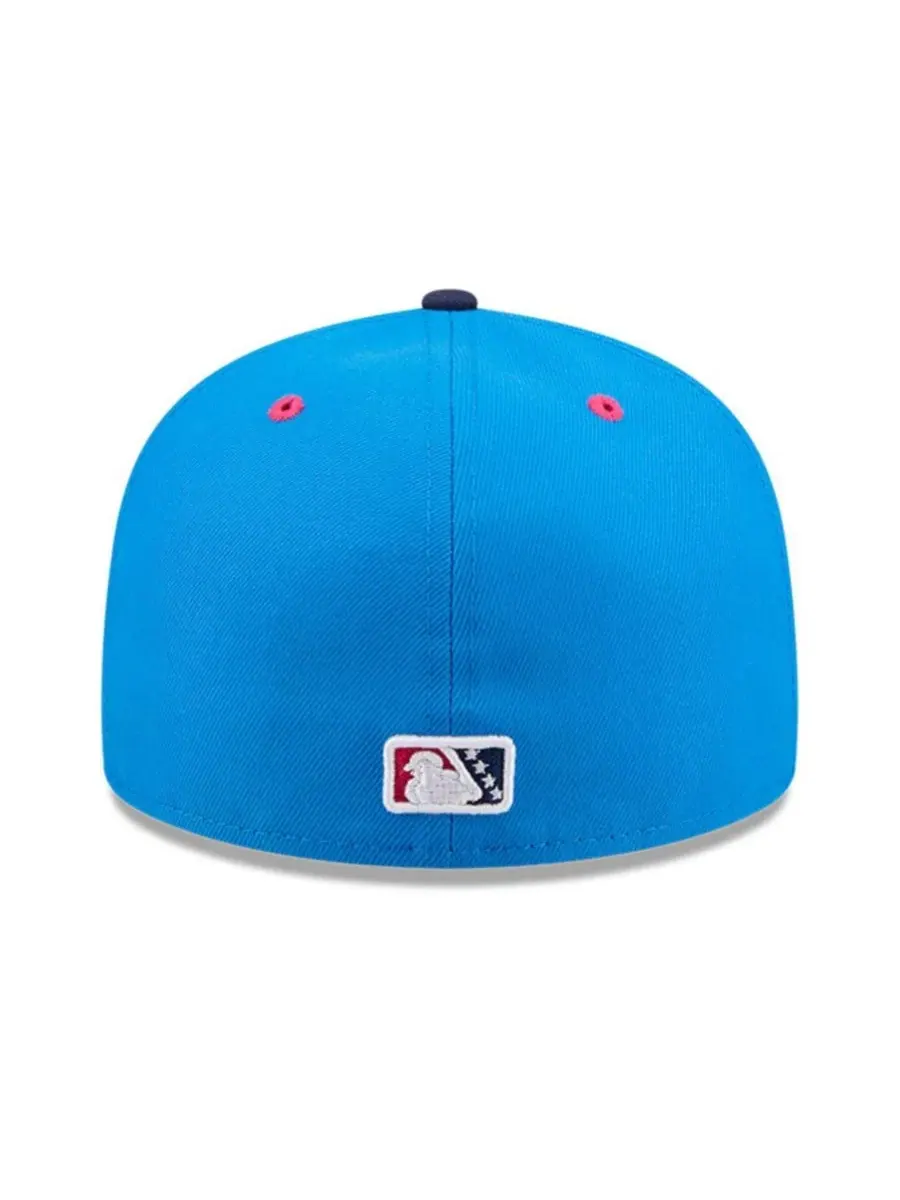 Бейсболка New Era San Antonio Missions 2026 Copa De La Diversion 59FIFTY — изображение 3 из 5, синий розовый