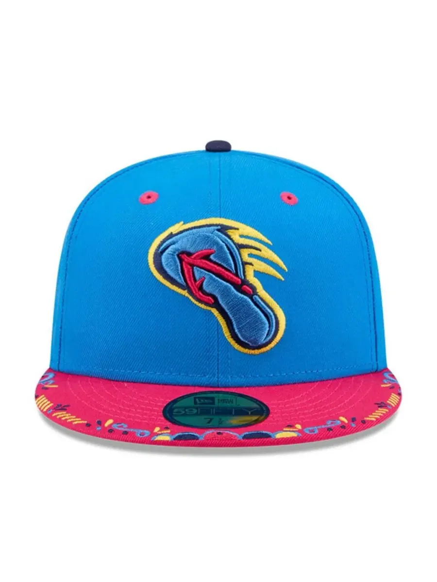 Бейсболка New Era San Antonio Missions 2026 Copa De La Diversion 59FIFTY — изображение 5 из 5, синий розовый