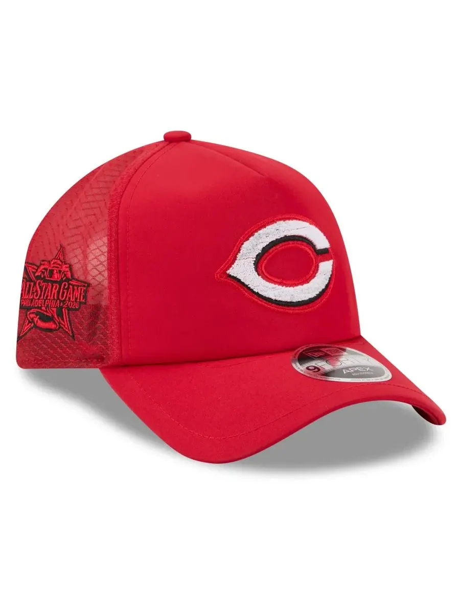Кепка New Era 9FORTY Apex с вышивкой Cincinnati Reds