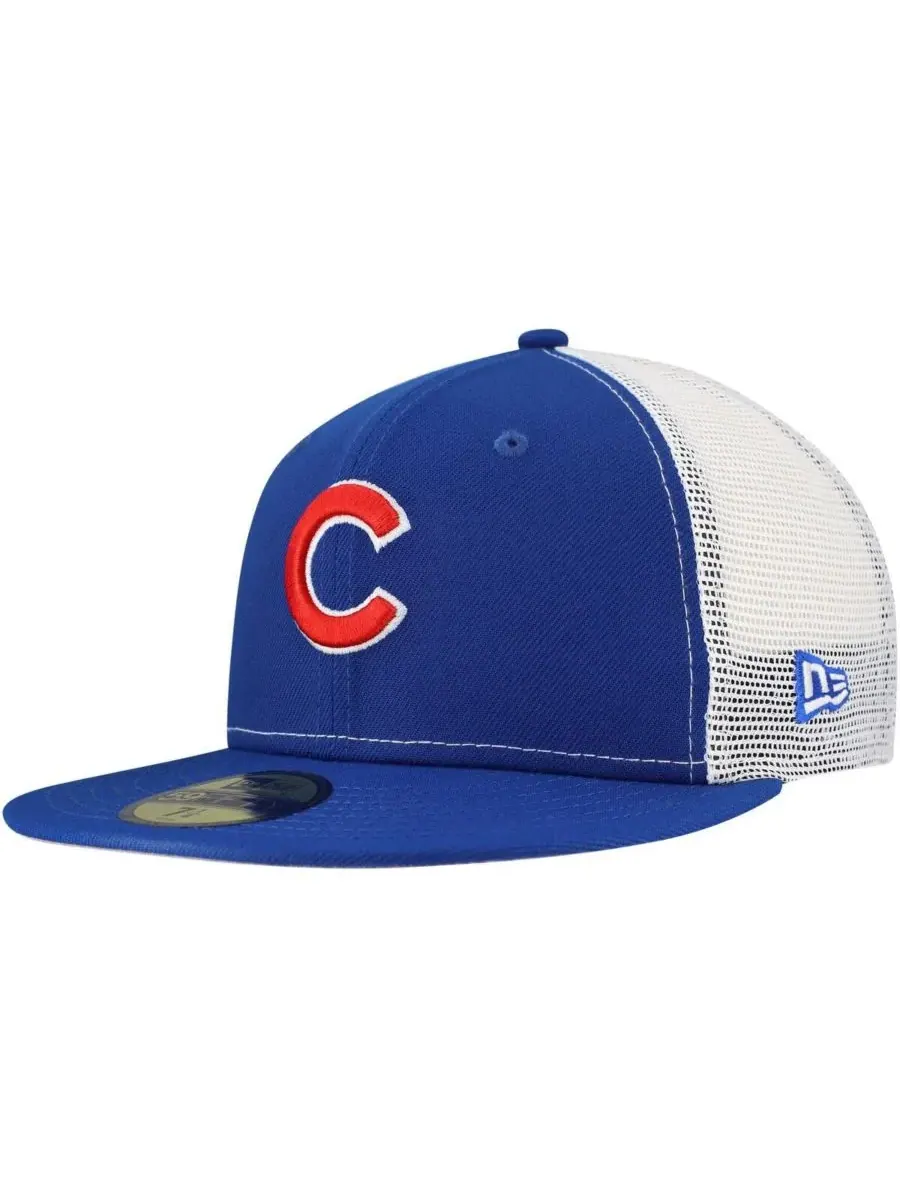 New Era Мужская бейсболка-тракер 59FIFTY в цветах команды Chicago Cubs