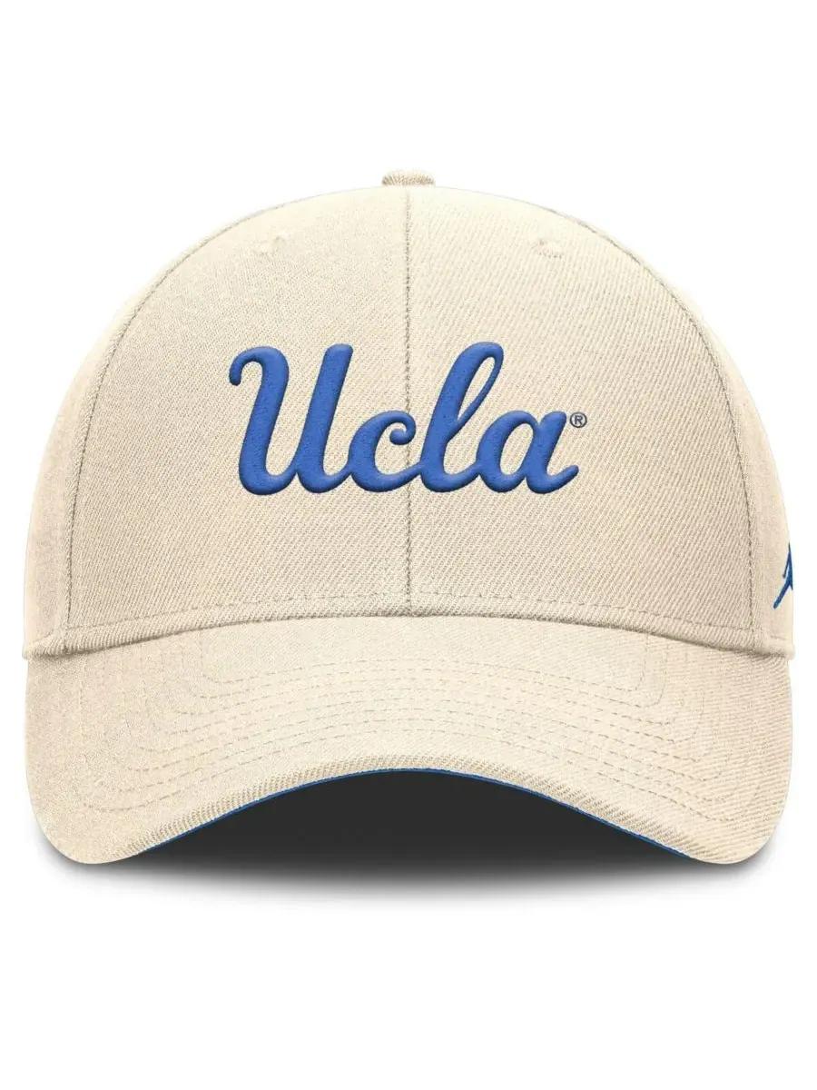 Мужская бейсболка-тракер Natural UCLA Bruins Rise Primetime Performance с регулируемым креплением — изображение 2 из 4