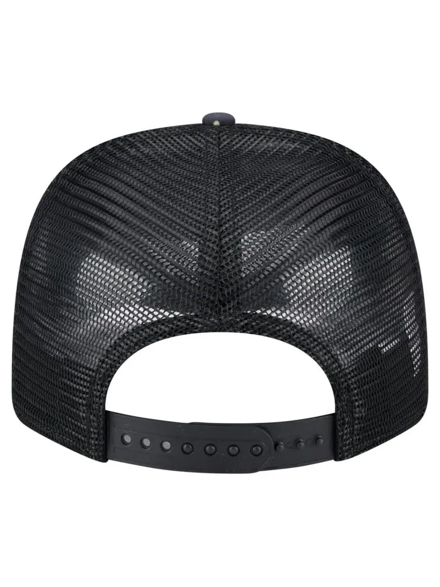 New Era Мужская кепка 9SEVENTY Stretch Snap Hat, темно-синяя/черная, с рисунком "Las Vegas Raiders — изображение 4 из 4