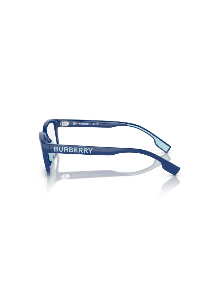 Детские очки Burberry JB2003U, прямоугольные, для возраста 7-10 лет — изображение 4 из 5, синий