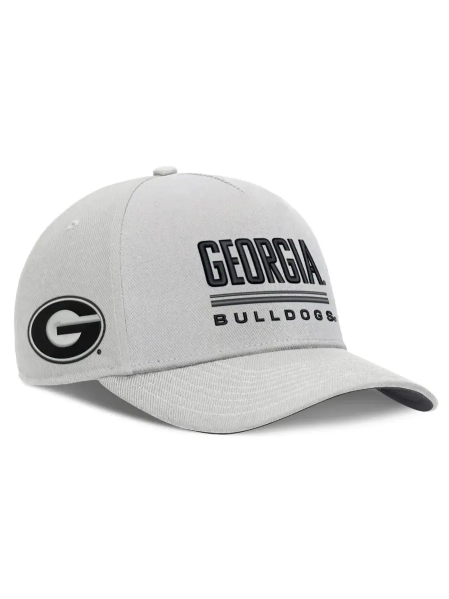 Кепка Nike с вышивкой Georgia Bulldogs, серая