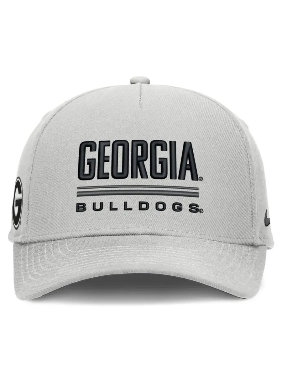 Кепка Nike с вышивкой Georgia Bulldogs, серая — изображение 2 из 5, серый